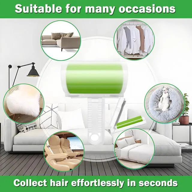 Alt view image 5 of 7 - Reusable Washable Lint Roller 5 Pack, Sticky Mini and Medium Size