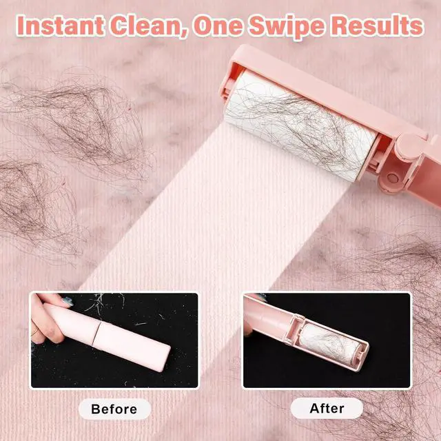 Alt view image 6 of 7 - 16 Pack Travel Lint Roller with 360 Sheets, Mini Portable Lint Remover