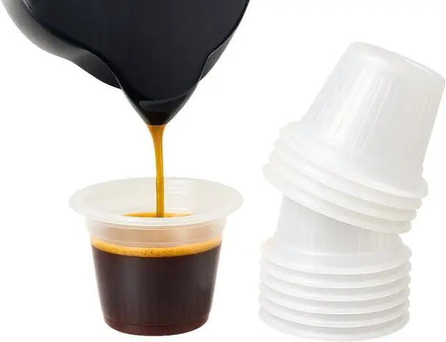 Main image of Katae Coffee cups, Cubano Mini disposable Colada, Cuban Style and espresso coffee cups 3/4 oz. (250 Pack)