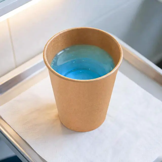Alt view image 5 of 6 - BYSNOW 100 Pack 5 oz Kraft Paper Cups, Small Disposable Bathroom Cups
