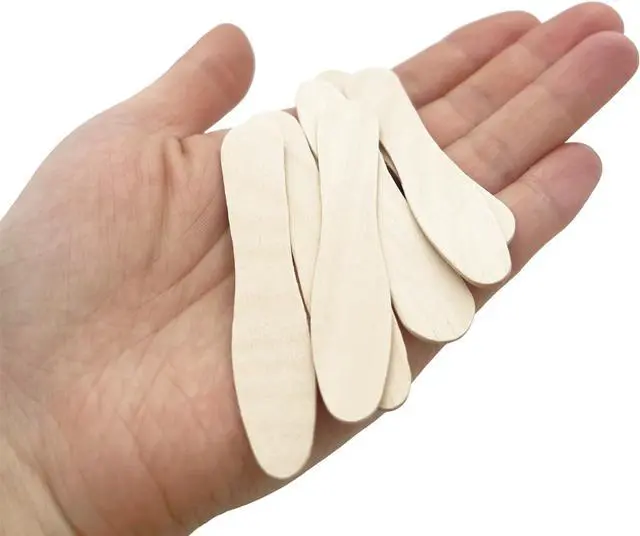 Alt view image 4 of 6 - XYSMZM 300 Pcs 3 Inch Mini Wooden Spoons, Disposable Ice Cream Spoons, Biodegradable Compostable Birchwood