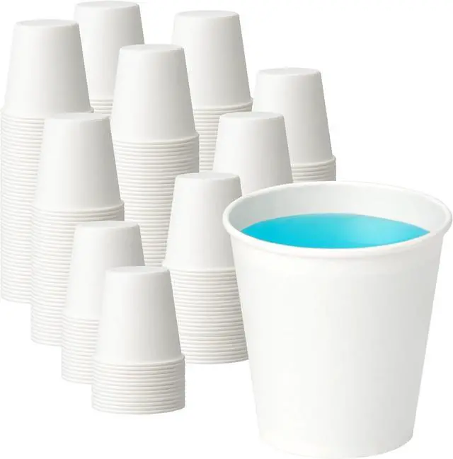 Main image of 200 Pack 3 oz Bathroom Paper Cups, Small Bathroom Cups