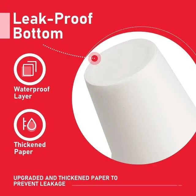 Alt view image 2 of 7 - 200 Pack 3 oz Bathroom Paper Cups, Small Bathroom Cups
