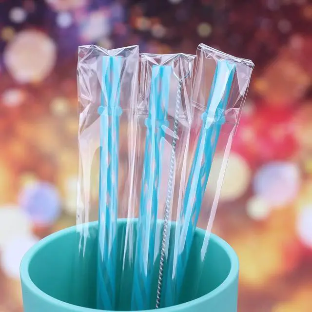 Alt view image 4 of 6 - Dakoufish Straws Carrying bags,Long Self Sealing Cellophane Bags 1x11 Inches 100 Pcs,Clear OPP Poly Bag