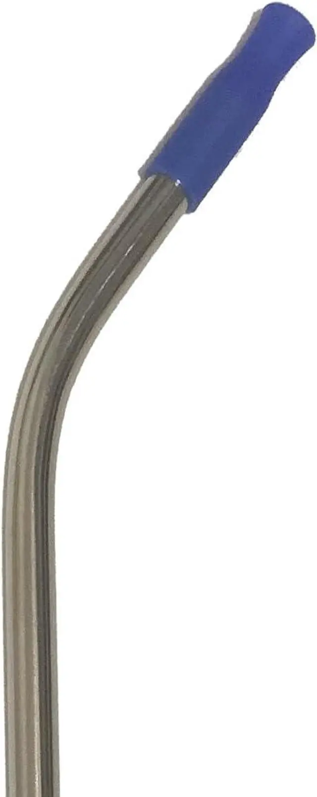 Alt view image 3 of 6 - 14 Inch Stainless Steel Straws, 4pcs Ultra Long Reusable 0.32" (8mm) Big Wide Metal Straws for 40oz/64oz Tumblers or Super Tall Cups with Silicone Tips and Cleaning Brush