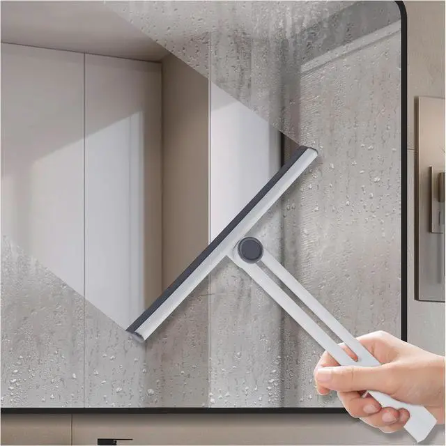 Main image of Small Squeegee,Shower Squeegee for Glass Doors,Bathroom Squeegee for Shower Glass,Window Cleaning