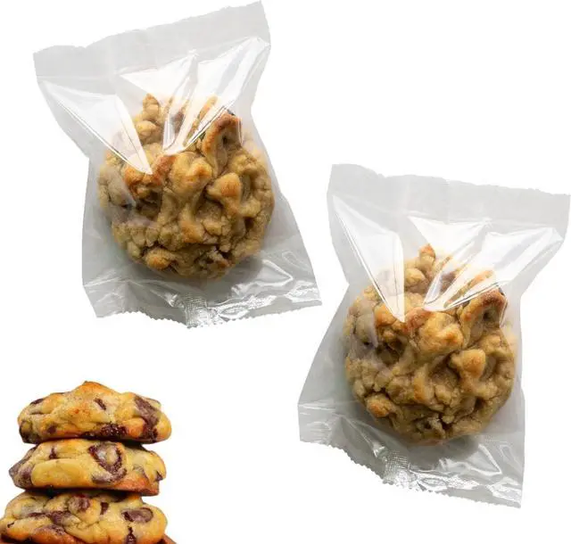 Alt view image 7 of 7 - KayLe 5 x 7 Clear Treat Bags, 100 Count Heat Sealable PET Cookie Bags, Bakery Packaging Bags for Cookies, Candy & Snacks | 5 x 7 Clear 100