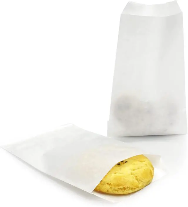 Alt view image 4 of 7 - Glassine Bags 4x6 Inches 100 Pieces Wax Paper Treat Bags