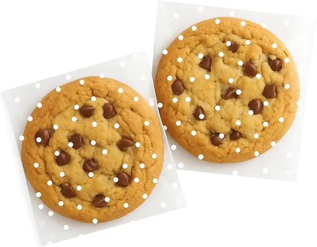 Main image of Morepack 5.5x5.5 Inch Cookie Bags Self Sealing Cellophane Bags 200 Pcs
