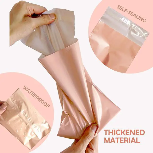 Alt view image 4 of 7 - Sanitary Napkin Disposal Bags, 100 Pcs Disposable Sanitary Bag with Self-sealing Seals for Women, Personal Feminine Hygiene Disposal Bags