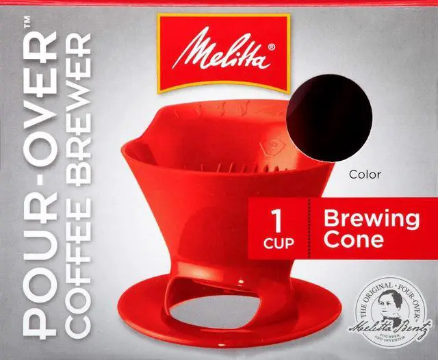 Main image of Melitta 64008 Red Ready Joe Filter Cone