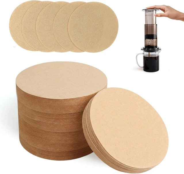 Main image of Clinuse 800Pcs 2.5" Round Coffee Filters Fits for Aeropress Coffee Makers