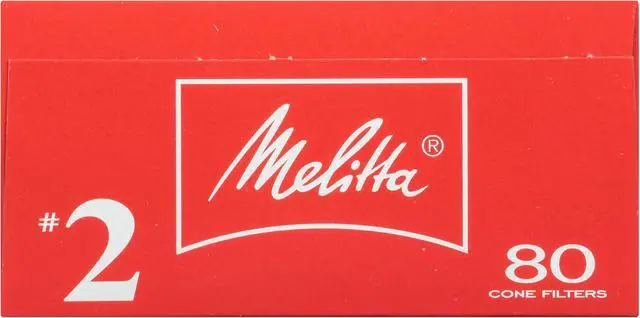 Alt view image 3 of 6 - Melitta #2 Cone Coffee Filters, Bamboo, 80 Count