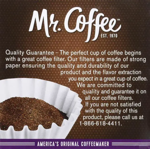Alt view image 2 of 3 - Mr. Coffee 8-12 Cup Coffee Filters 50 Pack (2 Count - 100 Total Filters)
