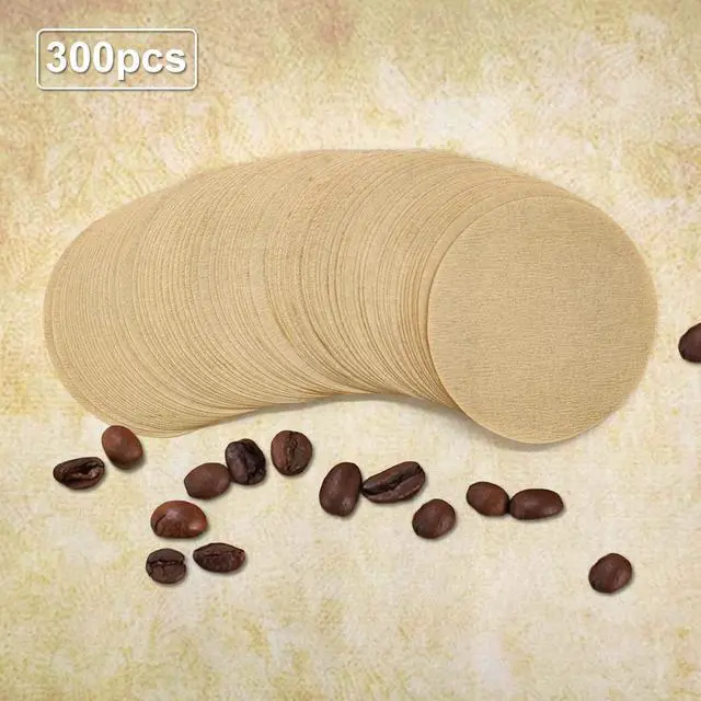 Alt view image 2 of 7 - BlingKingdom 300pcs 2.5" Moka Pot Filter, Unbleached Paper Coffee Filters