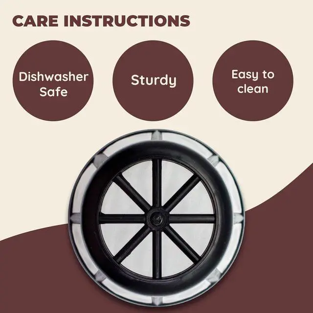 Alt view image 5 of 6 - Fill 'n Brew Reusable Coffee Filter Basket for Most Coffe Makers, Such As Mr. Coffee Coffe Maker, Black & Decker Coffe Maker, Regal Coffee Maker & Procter Silex Coffee Maker