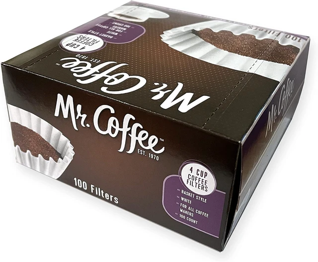 Alt view image 2 of 4 - Mr. Coffee 4-Cup Coffee Filters, 100 Count (Package May Vary)