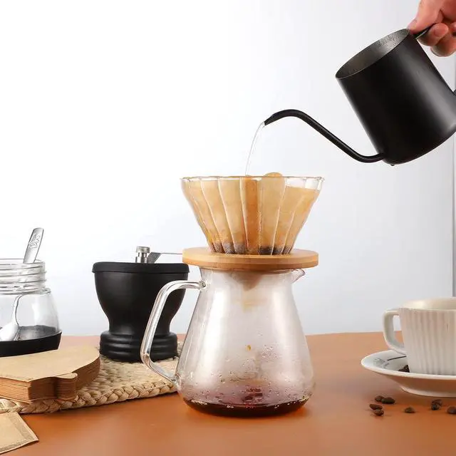 Alt view image 7 of 7 - 100 Count #4 Cone Coffee Filters 8-12 Cup Compatible with Ninja Maker