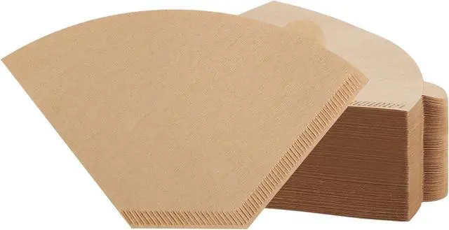 Main image of 100Pcs Coffee Filters #2, Unbleached 2 Cone Filters Paper
