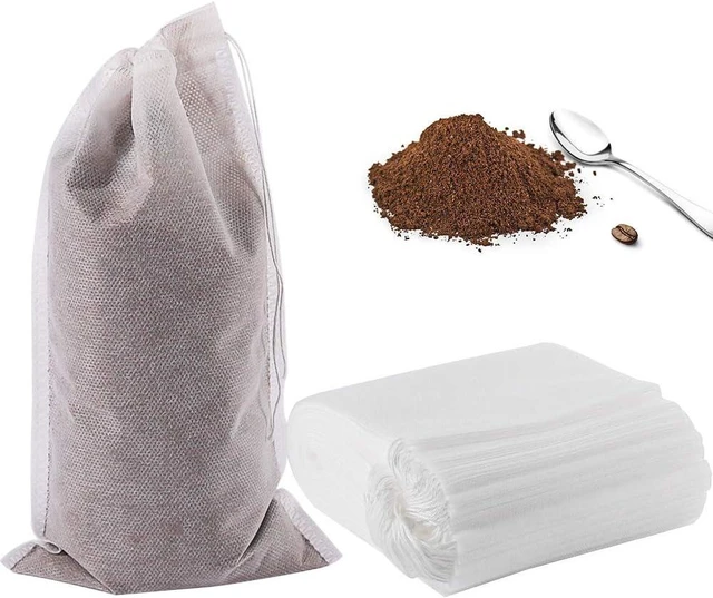 Main image of YQL 6x10 Inch Cold Brew Coffee Filter Bags, 50PCS Disposable Mesh Bags