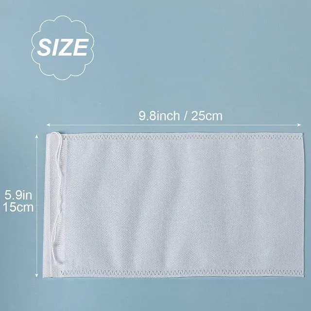 Alt view image 4 of 7 - YQL 6x10 Inch Cold Brew Coffee Filter Bags, 50PCS Disposable Mesh Bags