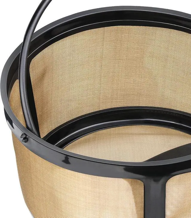Alt view image 7 of 7 - Reusable 8-12 Cup Basket Gold Mesh Coffee Filter for Keurig K-Duo Essentials and K Duo Brewers Machine, Replaces your Paper Coffee Filters, BPA Free (1 Pack)