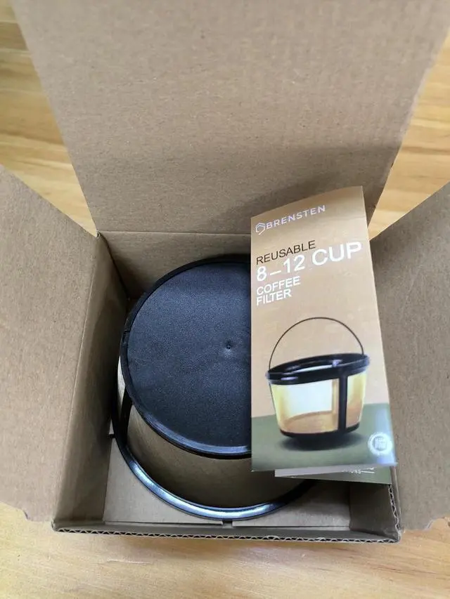 Alt view image 6 of 7 - 8-12 Cup Reusable Filter Basket With Closed Bottom Fits MrCoffee Coffee Maker and Brewer - Permanent Filter Replacement for Mr Coffee Gold Basket-Style Filters 1-Pack