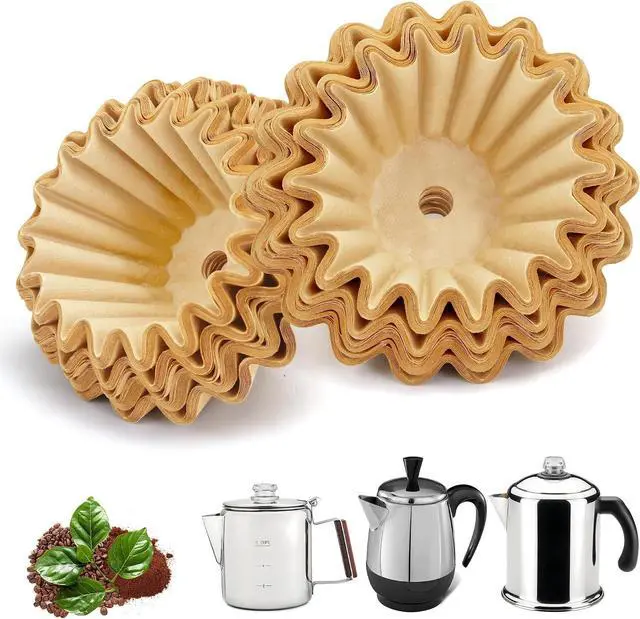 Main image of 150 Pcs Perforated Coffee Filters for Farberware Coffee Percolator 4 Cup