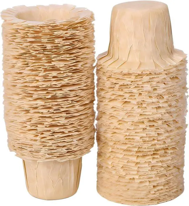 Main image of 100 Count Natural Disposable Coffee Paper Filters Compatible with Keurig Reusable Single Serve Pods Coffee Maker