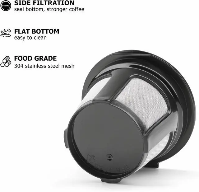 Alt view image 4 of 7 - Fanativita Reusable K Cup Coffee Filters for Keurig, 4 Pack
