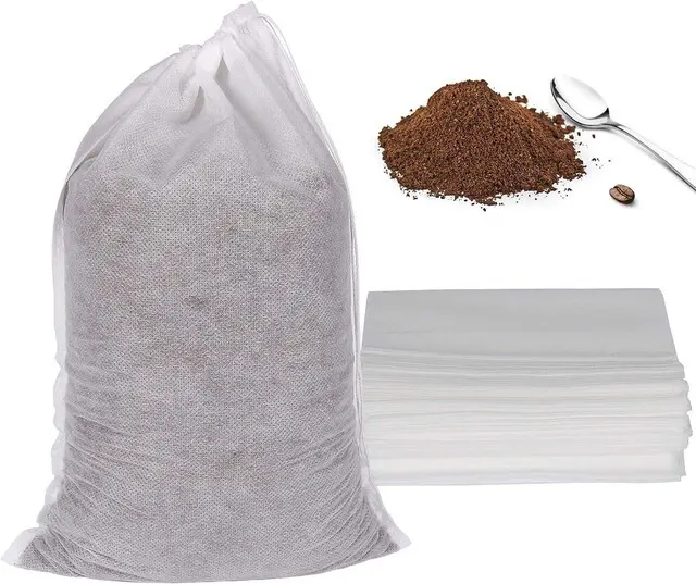 Main image of YQL 8x12 Inch Cold Brew Coffee Filter Bags, 50PCS Extra Large Mesh Bags