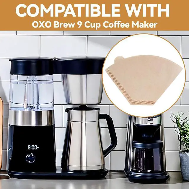 Alt view image 3 of 6 - Coffee Filters #4 for OXO Coffee Maker 9 Cup, No Paper Aftertaste
