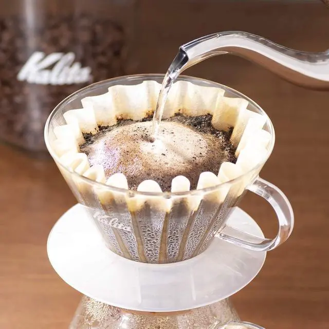 Alt view image 4 of 5 - Kalita Wave Series KWF-185#22210 Coffee Filters, White, For 2-4 People, 50 Sheets