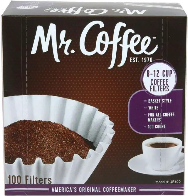 Main image of Mr. Coffee 8 - 12 Cup Coffee Filters, Box Of 100