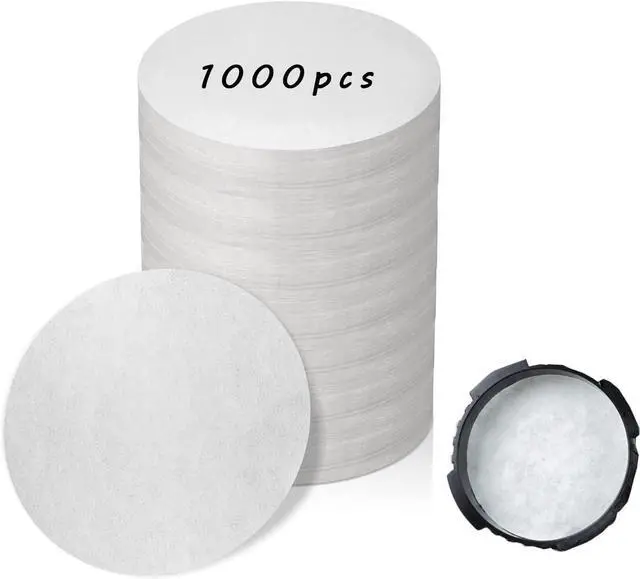 Main image of 1000 Pcs Round Disposable Coffee Filters Paper for Aeropress Coffee Makers