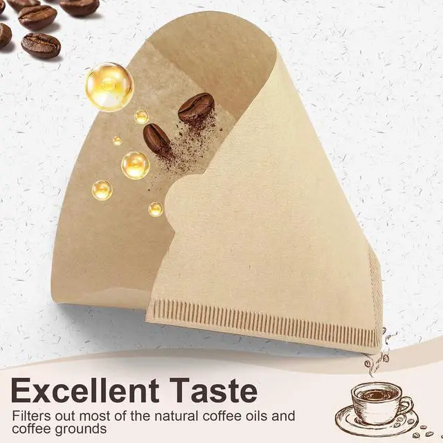 Alt view image 5 of 7 - Coffee Filters #4, Coffee Filters 8-12 Cup Compatible with Ninja, 200 Count