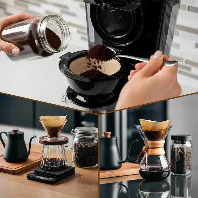 Alt view image 6 of 7 - 200 Count #4 Cone Coffee Filters 8-12 Cup, Unbleached Natural Coffee Paper Filters, No Blowout, Disposable Coffee Filter for Pour Over and Drip Coffee Maker