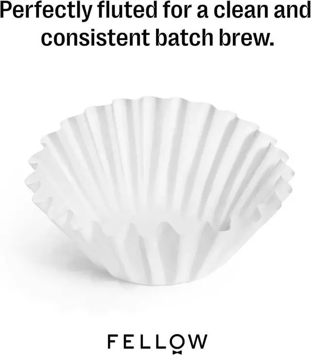 Alt view image 3 of 6 - Fellow Aiden 50 Count Basket Coffee Filters for 8-12 Cup, Flat Bottom