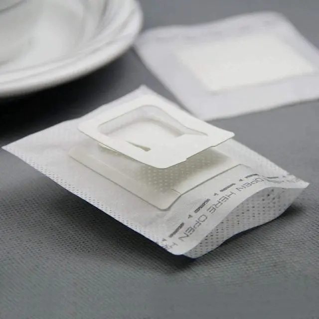 Alt view image 2 of 3 - 50Pcs Portable Coffee Filter Paper Bag Hanging Ear Drip Coffee Bag Single Serve Disposable Drip Coffee Filter Bag Perfect for Travel, Camping, Home, Office