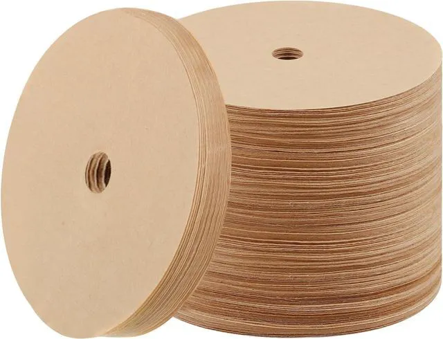 Main image of 500Pcs Percolator Coffee Filter, 3.75in Unbleached Disposable Coffee Filter