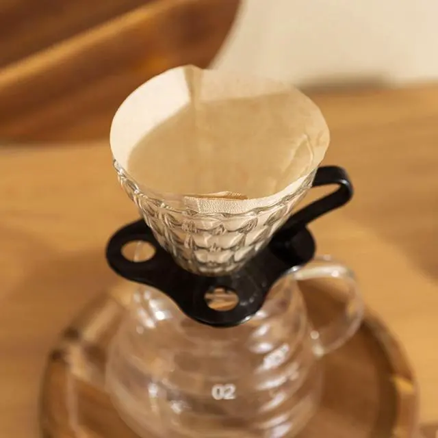 Alt view image 5 of 7 - 200 Count Coffee Filter, Size 02 Natural Unbleached Pour Over Coffee Filter