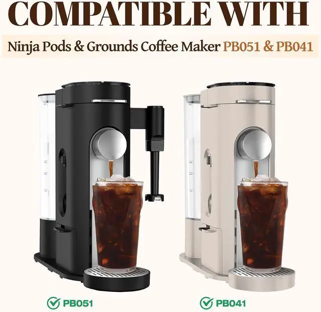 Alt view image 2 of 7 - 150PCS Disposable Coffee Paper Filter for Ninja PB051 PB041 Coffee Maker