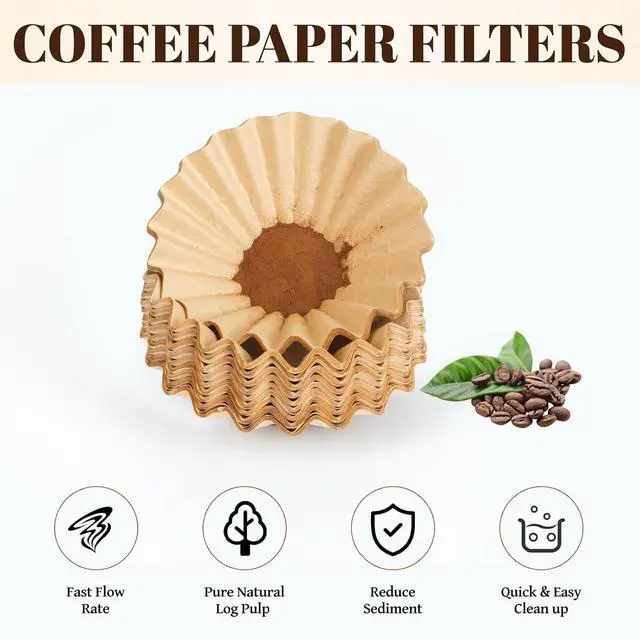 Alt view image 4 of 7 - 150PCS Disposable Coffee Paper Filter for Ninja PB051 PB041 Coffee Maker