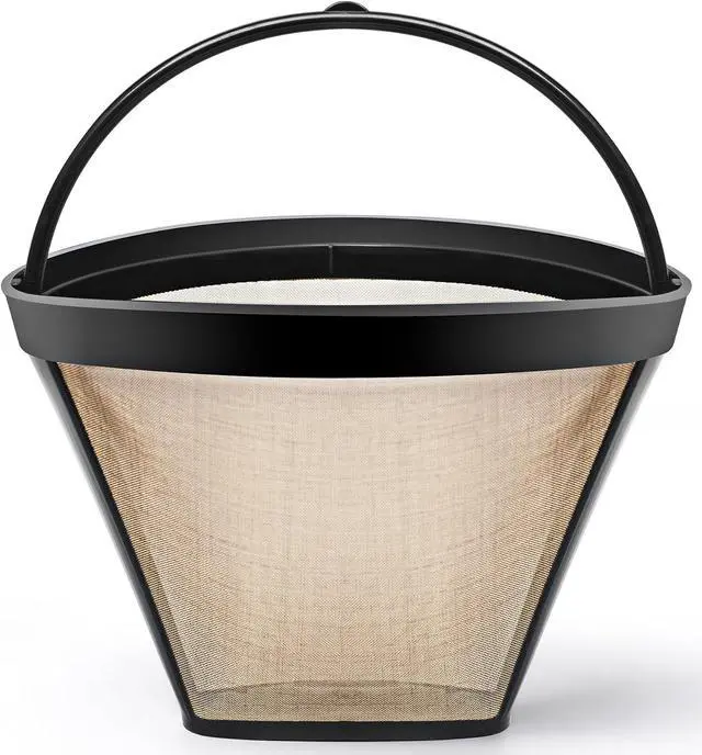 Main image of Reusable #4 Cone Coffee Filter Basket for Cuisinart Coffee Makers Cuisinart Coffee Accessories - 1 Pack Permanent Replacement for Cuisinart Coffee Brewers