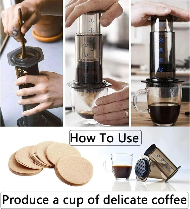 Alt view image 5 of 7 - Replacement Paper Filter Laicky 800 Count Aeropress Coffee Filters 2.5 Inch