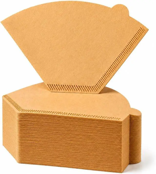 Main image of #2 Cone Coffee Filters 2-6 cup, 200 Count Disposable Coffee Filters # 2, Unbleached Natural Paper Filters for Pour Over and Drip Coffee Maker