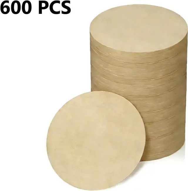 Alt view image 5 of 5 - 600 Unbleached Paper Coffee Filters for OXO Rapid Brewer, for OXO Cold Brew