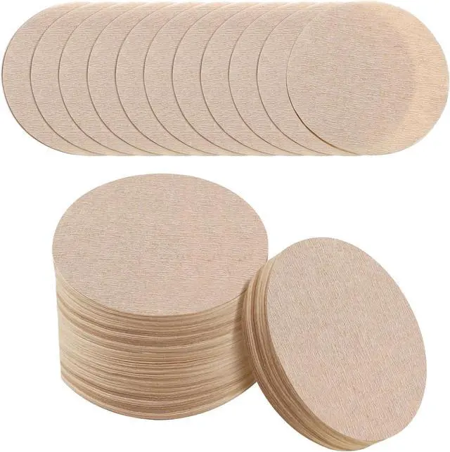 Main image of 600Pcs Unbleached Coffee Filters Compatible with aeropress, 64 mm