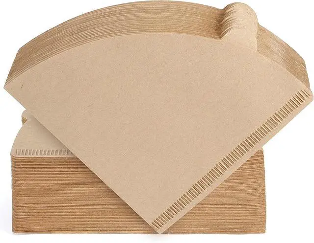 Main image of Niveaya 200 Count Cone Coffee Filters, Size 02 Natural Unbleached Paper Coffee Filter, Disposable Cone Filters for Pour Over and Drip Coffee Maker (2-4Cup)