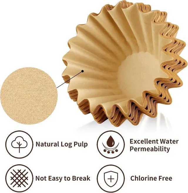 Alt view image 4 of 7 - Disposable Coffee Paper Filters for Ninja Pod & Grounds Single Serve